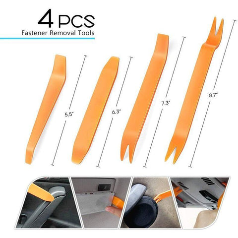 Boxed 710Pcs Heavy Duty Car Retainer Clips Kit with 4Pcs Fastener Removal Tools, 5Pcs Reusable Cable Ties and Metal Pliers  – 16 Most Popular Sizes Push Pin Rivets Assortment for Automotive Bumper Fender Side Skirt