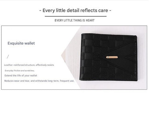 Black 4-Piece Men's Gift Set - Leather Wallet, Belt, Sunglasses & Bracelet in Luxury Gift Box - Perfect for Father's Day, Birthday, Christmas, Valentine's Day, Anniversary, Graduation, Retirement - Stylish & Practical Gift for Him