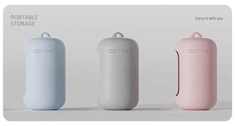 Tender green Cooling Towel with Silicone Case - Quick Dry Ice Towel for Sports, Gym, Running, Hiking, Breathable Microfiber Fabric with Instant Cooling Effect, Portable Lightweight Design