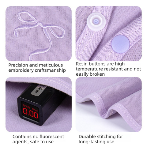 Purple Maternity Nursing Shoulder Wrap Cape – Ultra Soft Sakura Fleece Postpartum Shawl, Windproof Warm Nursing Cover for Breastfeeding, Pregnancy & Winter Comfort