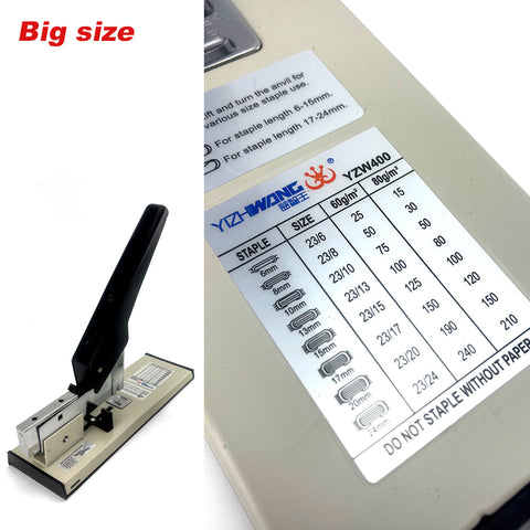 Heavy Duty Big Size Stepler With Free 2000x23/15 Steples Office Stationary