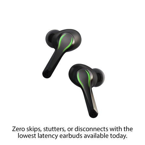 Matte Black Nuraboost Edge Ultra Low Latency Bluetooth 5.0 Gaming True Wireless Earbuds - Free AU/NZ Shipping