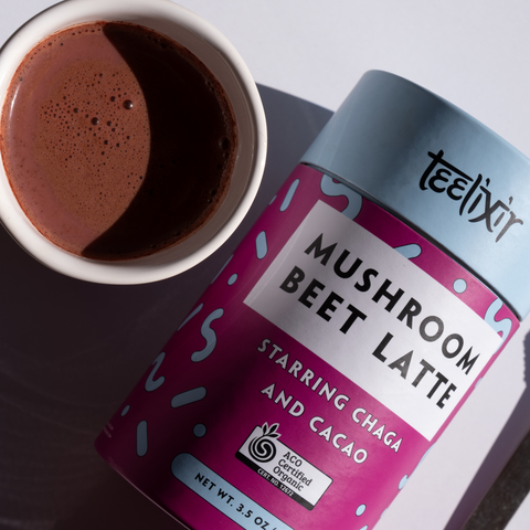 Teelixir Organic Mushroom Beet Latte 500g