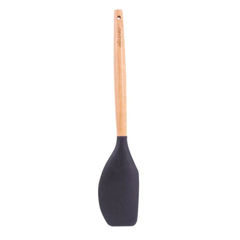 Beechwood & silicone spatula charcoal