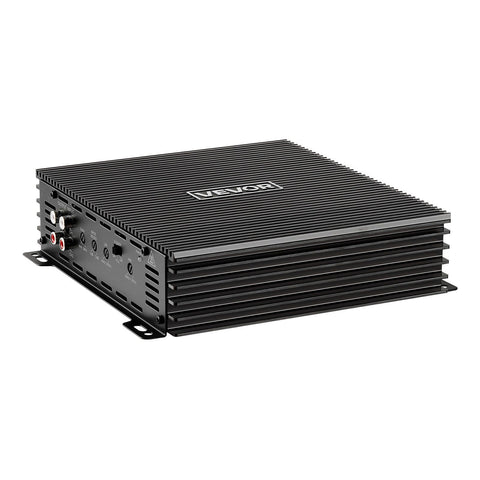 Car Audio Amplifier, 2-Channel Bridgeable Car Amplifier, Full-Range Class AB Stereo Amp, Max. 2 x 300W at 4 Ohms / 2 x 600W at 2 Ohms, High Output, for SUVs, Pickups, and Off-Road Vehicles
