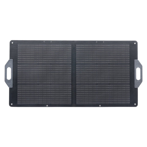 100W Foldable Solar Panel, 24% High-Efficiency Portable Monocrystalline Solar Panel Charger with MC4 Output, USB-A, Type-C & DC Ports, IP65 Waterproof for Power Stations, Camping, Hiking Trips