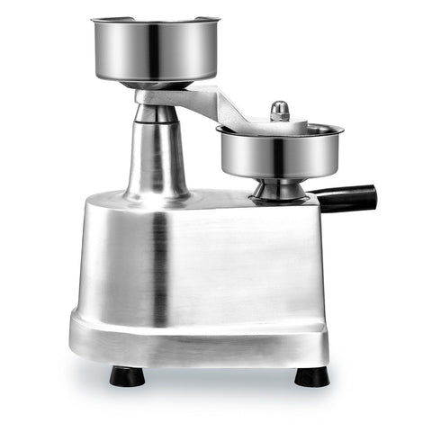 Commercial Burger Patty Maker, 100mm Hamburger Beef Patty Maker, Heavy Duty Food-Grade Stainless Steel Bowl Burger Press Machine, Kitchen Meat Forming Processor with 1000 Pcs Patty Papers