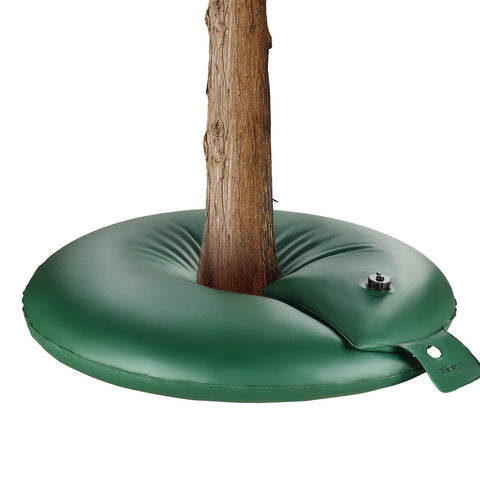 Tree Watering Rings, 4 Pcs 20 Gallons Tree Watering Bags, 6-9 Hours Slow Release, Refillable Planting Water Bags, Water Saving, Heavy Duty Watering System for Shrub Tree Root Drip Irrigation