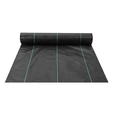 5FTx250FT Premium Heavy Duty Weed Barrier Landscape Fabric, 5OZ Woven Geotextile Fabric Under Gravel, High Permeability for Weed Blocker Weed Mat, Driveway Fabric, Weed Control Garden Cloth