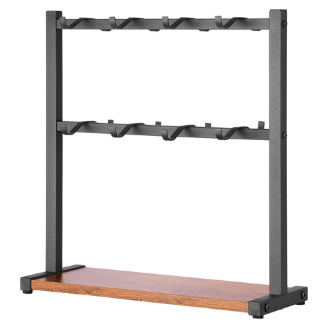 VEVOR Coffee Mug Holder for Countertop 16 Hooks Cup Rack with Wood Storage Base