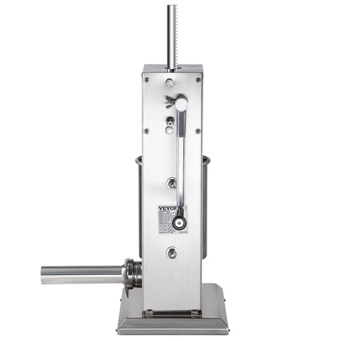VEVOR Sausage Stuffer 5LBS/3L Capacity Homemade Sausage Maker Stainless Steel