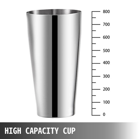 Vevor Commercial Milkshake Maker Machine Double Heads Thickshake Frother Stainless
