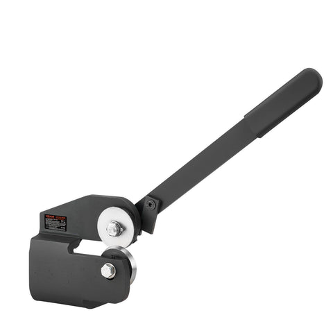 Sheet Metal Shear, Throatless Rotary Hand Shear, 16 Gauge Mild Steel Sheet Cutter with 1.5 mm Capacity, with Solid Construction, Mounting Type, for Cutting Steel, Copper, Rebar, and Aluminum