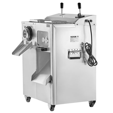 VEVOR Commercial Electric Meat Grinder Slicer 6.35 kg/Min Sausage Stuffer Maker