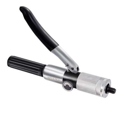 Hydraulic Tube Expander, 3/8" to 1-1/8" OD, HAVC Hydraulic Swaging Tool with 7 Pipe Expander Heads, Deburring Tool, Pipe Cutter for Copper Aluminum Brass Soft Steel Pipes