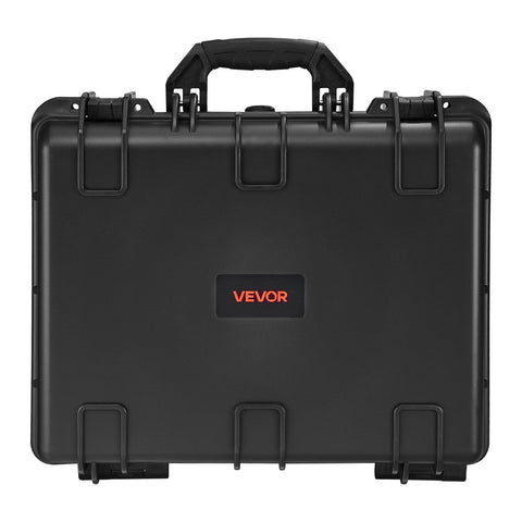 Hard Pistol Case, Heavy Duty Hard Gun Case with XPE Foam Lining, Waterproof Pistol Storage Box with Customizable Interior & Handle for Gun, Lenses, Camera, Gear, TSA Compliant, 475x415x215 mm
