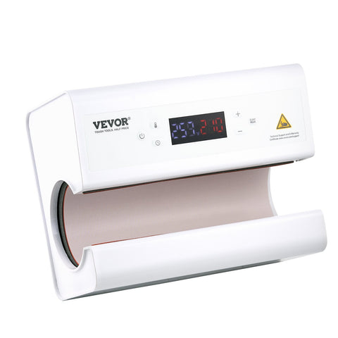 VEVOR Auto Tumbler Heat Press Machine 325-887 ml Sublimation Mug Heat Press White