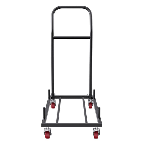 VEVOR 12 Chairs Folding Chair Storage Dolly Folding Chairs Rack Heavy Duty Iron