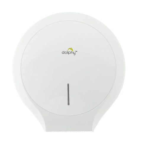 CLASSIC Jumbo Toilet Paper Roll Dispenser - White
