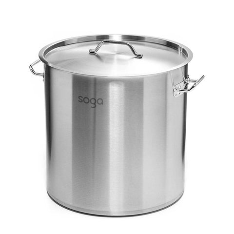 33L Top Grade 18/10 Stainless Steel Stockpot