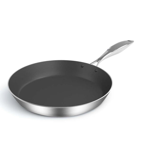 Stainless Steel 24cm Frying Pan Non Stick