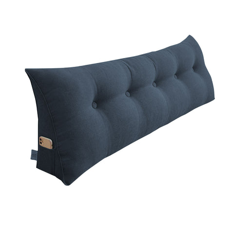 150cm Grey Wedge Bed Cushion