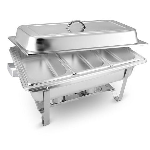3L Triple Tray Stainless Steel Chafing Food Warmer