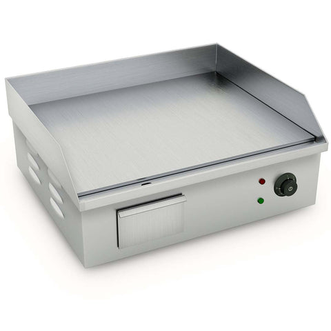 2200W Electric Stainless Steel Flat Griddle