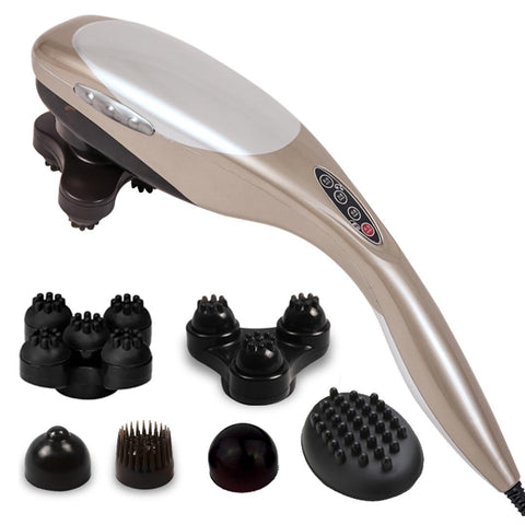 Handheld Full Body Massager with 6 attachments
