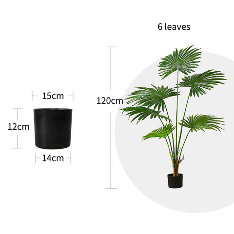 120cm Fan Palm Artificial Plant