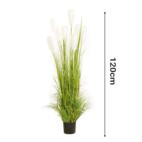 120cm Artificial Indoor Potted Reed Grass Tree