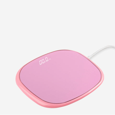 180kg Digital Fitness Electronic Scales Pink