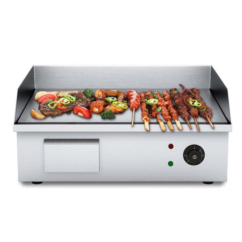 2200W Electric Stainless Steel Flat Griddle
