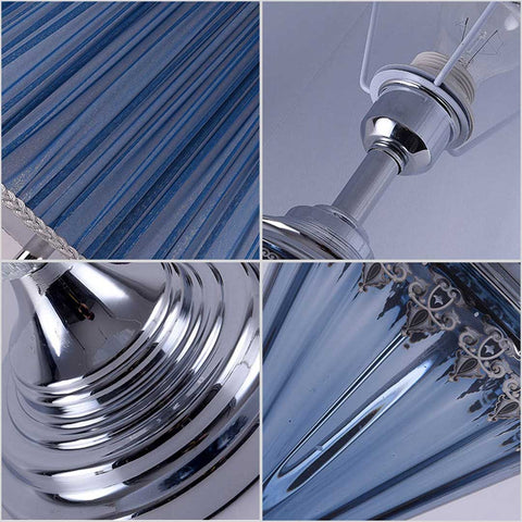 Elegant Table Lamp with Warm Shade