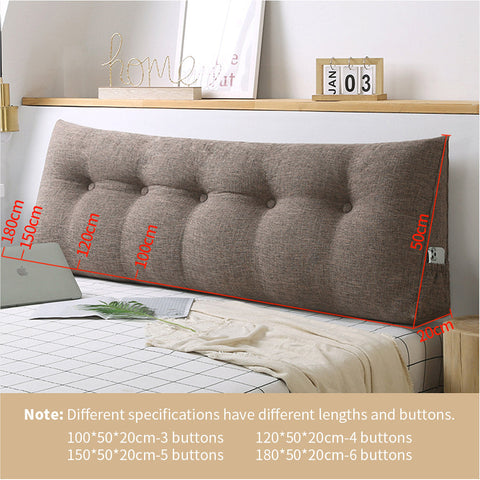 100cm Coffee Tatami Cushion Pillow