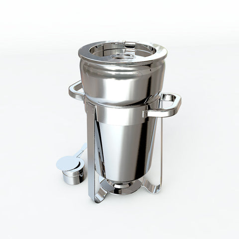 7L Round Stainless Steel Marmite Chafing Dish