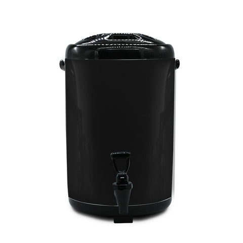 10L Stainless Steel Milk Tea Barrel with Faucet Black