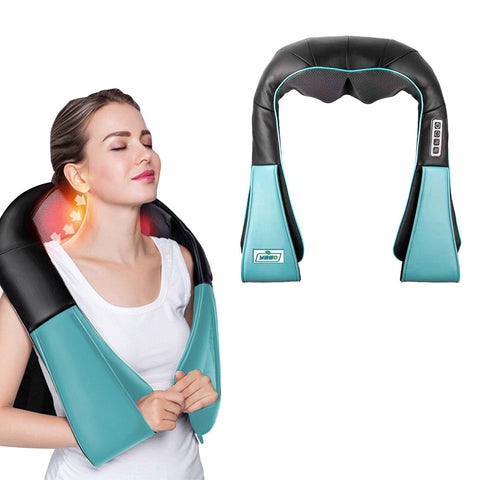Electric Kneading Body Massager Blue