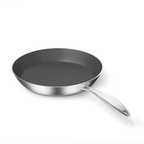 Stainless Steel 24cm Frying Pan Non Stick