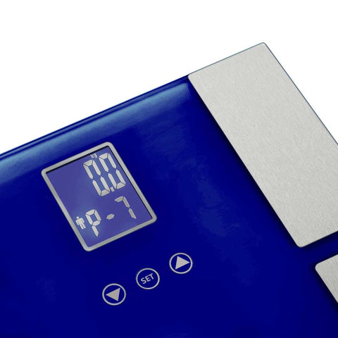 Digital Glass LCD Scales Blue