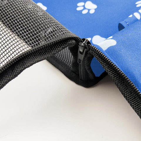 Waterproof Car Seat Pet Booster Blue