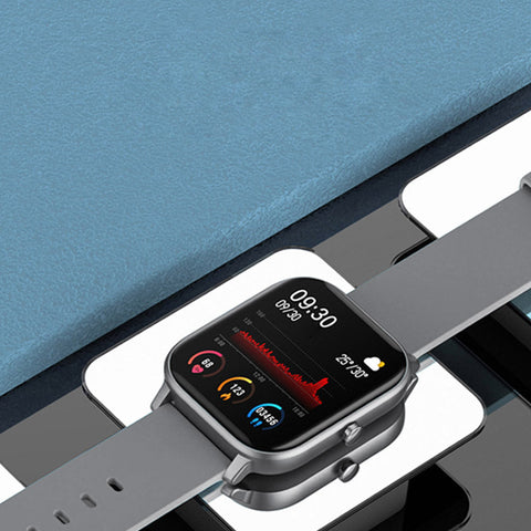 Waterproof Smart Watch Heart Rate Monitor P8 Grey