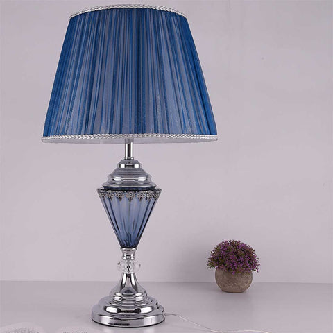 Elegant Table Lamp with Warm Shade