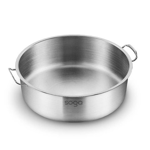 32cm Stainless Steel Casserole