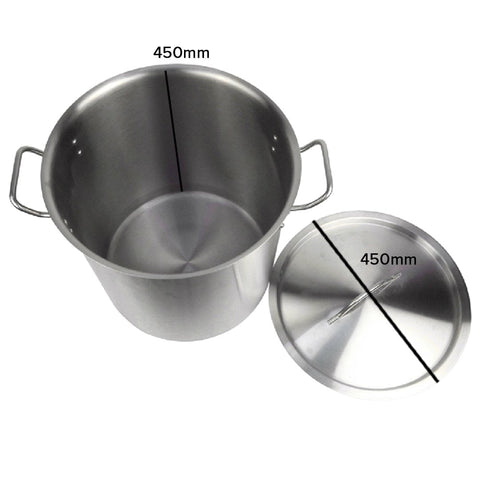71L Top Grade 18/10 Stainless Steel Stockpot