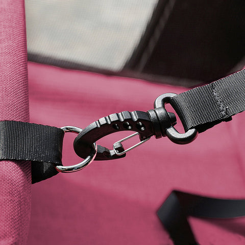 Waterproof Car Seat Portable Dog Carrier Bag Red