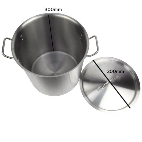 21L Top Grade 18/10 Stainless Steel Stockpot