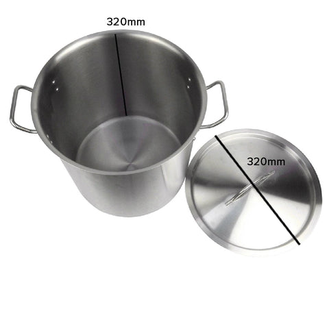 25L Top Grade 18/10 Stainless Steel Stockpot