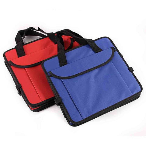 Car Portable Storage Box Multi-function Organizer Red
