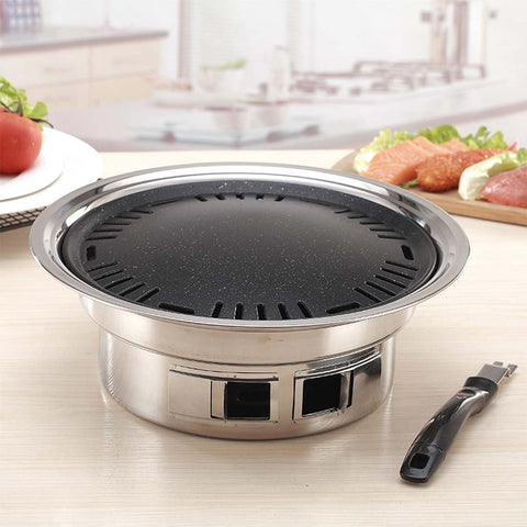 Portable Stainless Steel BBQ Grill Smokeless